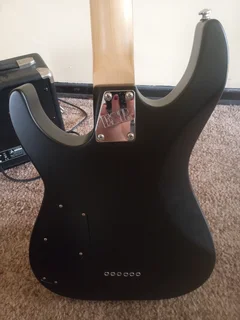 LTD 5 string electrical guitar and ESP amplifier