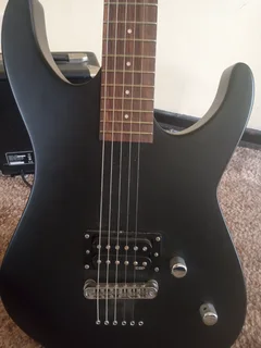 LTD 5 string electrical guitar and ESP amplifier