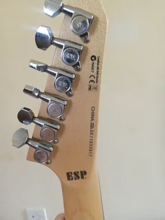 LTD 5 string electrical guitar and ESP amplifier