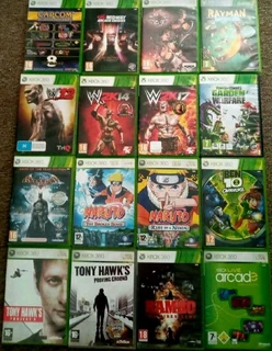 Xbox 360 games for sale.