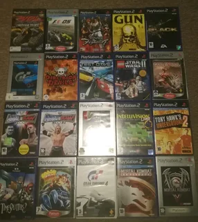 A Variety of PS2 Games for Sale.