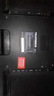 28 inch Telefunken tv model number Tledd 28fhd screen in good condition