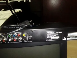 Telefunken dvd player with remote model TDV-500UB