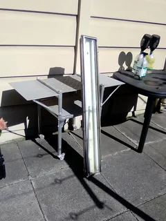 Outside braai area fluorescent light fitting only R300