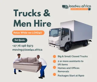Full-Service Furniture Moving | Get a Truck & Movers in Cape Town