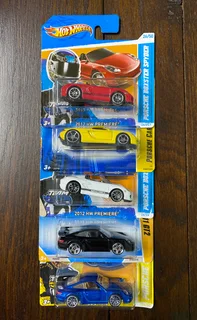 Hot Wheels Porsche Collection Set Of 5
