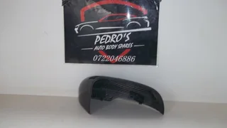 Jaguar X series Carbon fiber mirror covers (Right)