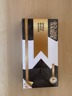Golden Hands Black Nitrile Gloves