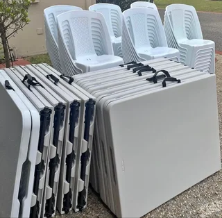 Folding Table 1.8m ( white )