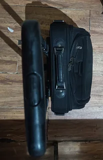 Briggs & Riley BR214 Ballistic Nylon Compact Computer Briefcase rolling carry-on.