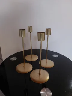 Tulip Shaped Candle Holders - ideal Christmas Decor