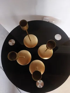 Tulip Shaped Candle Holders - ideal Christmas Decor