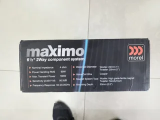 Morel Maximo 6.5inch split system (Rare Find!!) High end Split system!!!