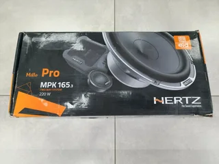 Hertz Mille MPK 165.3 Pro Mille Pro Series 6.5-inch 110Watt RMS Midrange speakers (Bargain!!!)