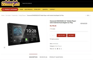 Kenwood DMX5020S 6.8″ Media Player with Android Auto/Apple Car Play (Bargain!!!)