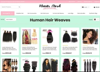Hair &amp; Weaves Store| 300+ Products