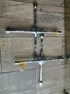 Medium Silver wheel spanner