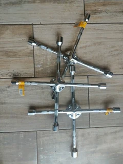 Medium Silver wheel spanner