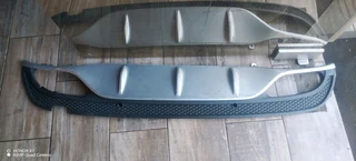 Mercedes Benz W205 rear sport bumper diffuser