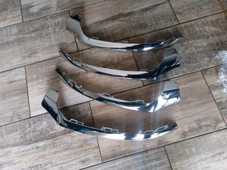 Mercedes Benz W205 C Class front bumper chromes