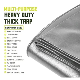 9m X 8m And 16m X 8m Pvc Heavy Duty Tarpaulins