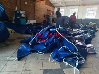 9m x 8m and 16m x 8m PVC HEAVY DUTY TARPAULINS