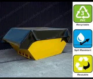 Pvc Waste Skip Bin Covers