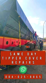 New Tipper Covers &amp; Tarpaulin Repairs