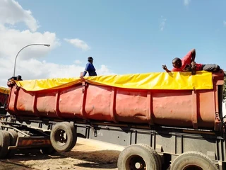 Tipper Covers Tarpaulin Repair Same Day Job.