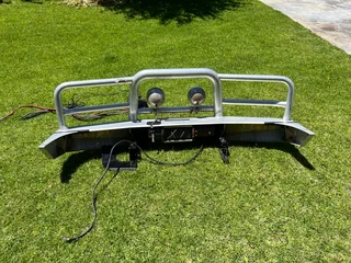 Bull Bar and winch for 80 Series Land Cruiser