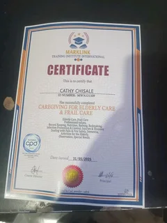 Nanny/ Caregiver available.