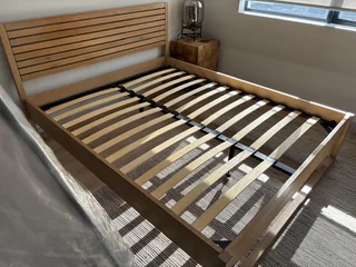 Queen Bed - Spati slatted (excludes matress)