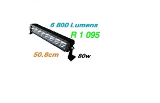 2 x 80w LED Bars Large Reflectors   valid till 5 Dec 2025