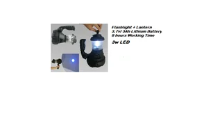 LED Lantern Flash Light and Spotlight