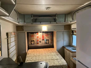 Selling  caravan