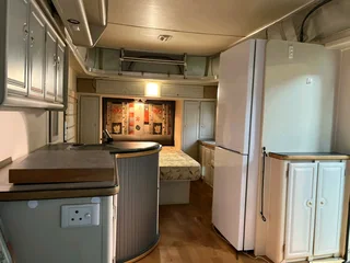 Selling  caravan