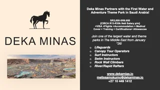 lifeguards, scuba diver, water rafting instructor , canopy, rock climbing instructors.