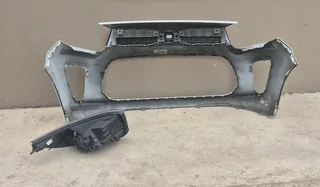 Kia picanto front bumper, main grill and left headlight