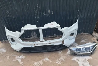 Toyota rumion front bumper and left headlight