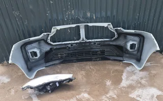 Toyota rumion front bumper and left headlight