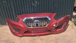 Datsun go front bumper and grill