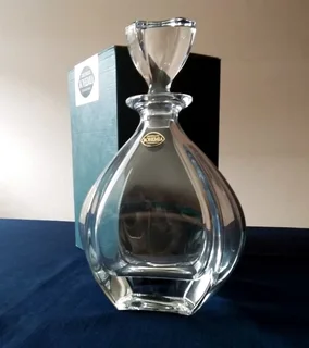 Absolute bargain: Unused Bohemia Crystalite Whiskey Decanter