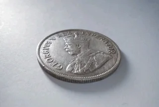 1932 2,5 Shilling South Africa silver coin