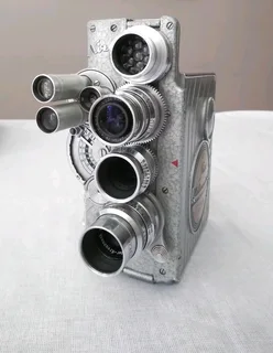 1959 Vintage Nizo Heliomatic Trifo film camera