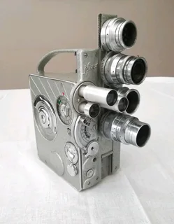 1959 Vintage Nizo Heliomatic Trifo film camera