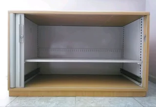 Priced To Go! : Large Roller Door Credenza