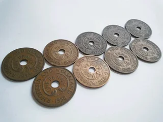 Rhodesia coins, variety