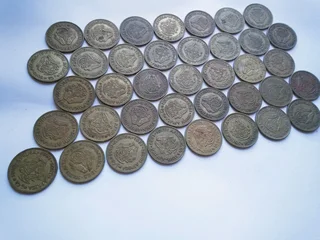 South Africa 1/2 cent & 1 cent old coins