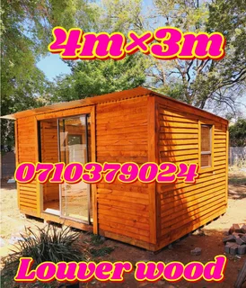 Louver wood Wendy House