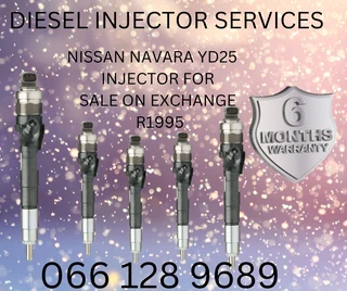 Nissan Navara Yd25 Diesel Injectors For Sale On Exchange Or To Recon